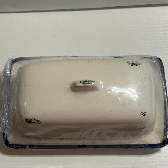 🆕 Mason Craft & More Ceramic Butter Dish with Lid – Classic Farmhouse Kitchen - Picture 10 of 15